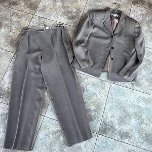 Vintage Patterned Pantsuit